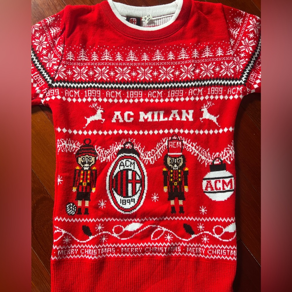 AC Milan Kids Sweater/Zip up Jacket